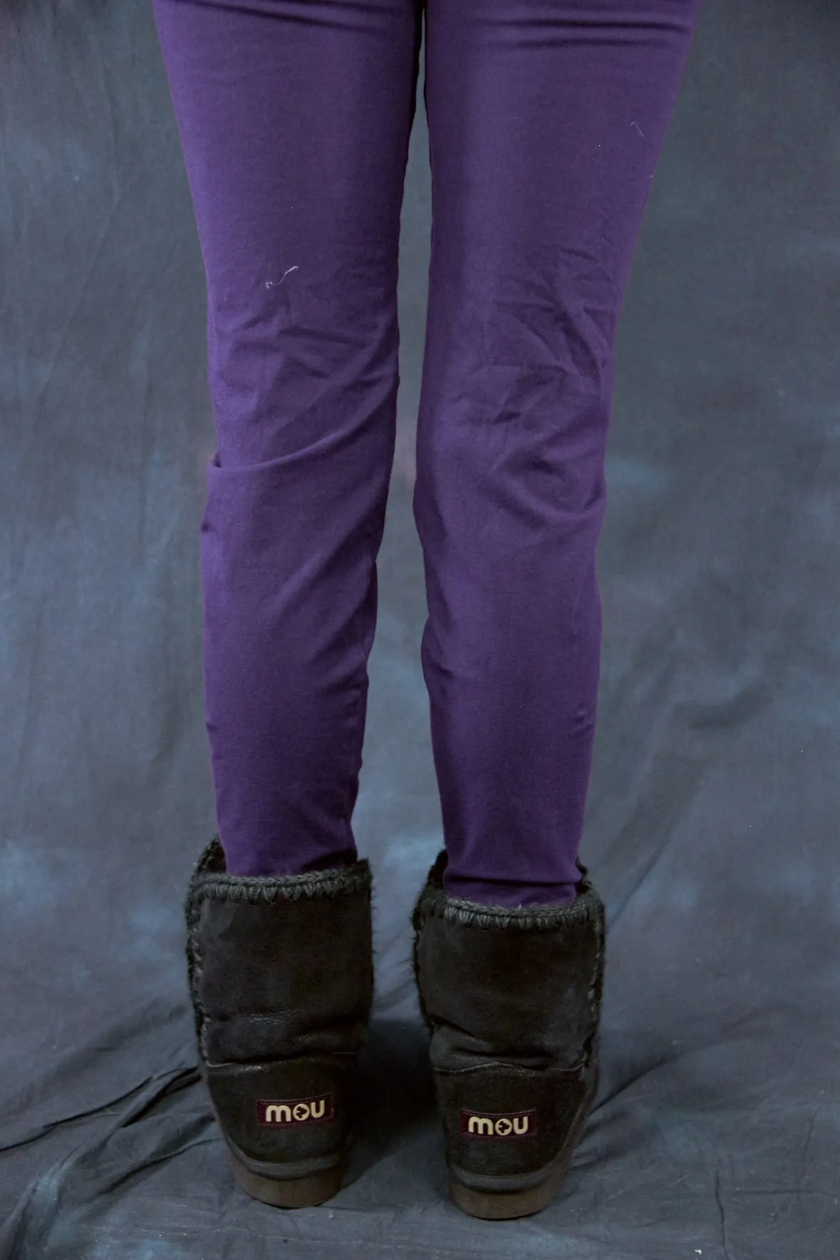 3136 Heavyweight Legging Purple-U