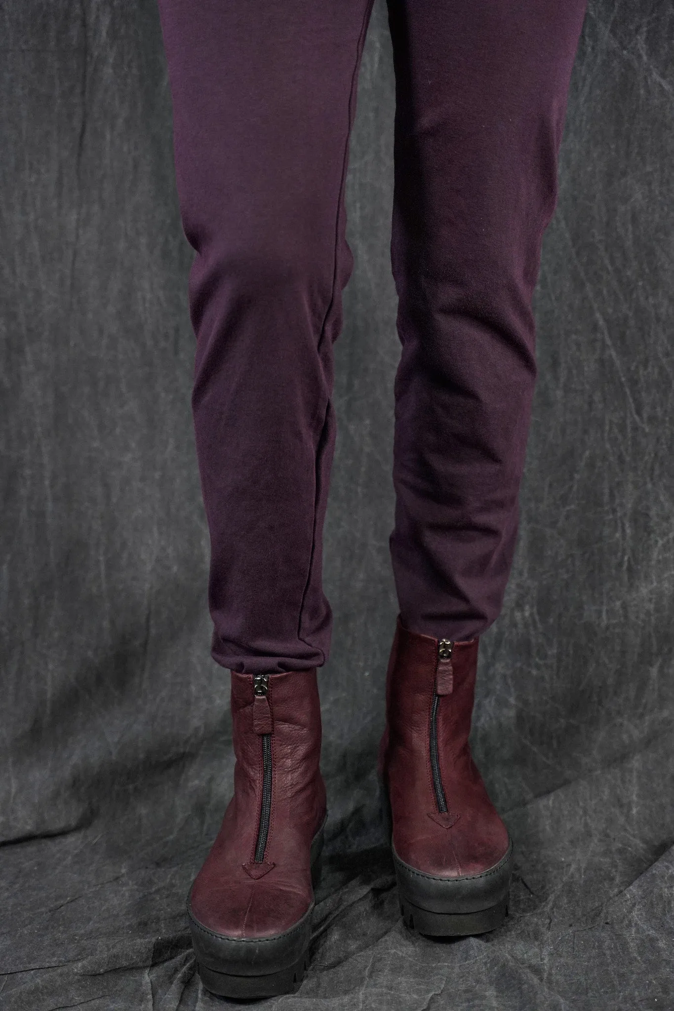3136 Organic Heavyweight Legging Dulse-U
