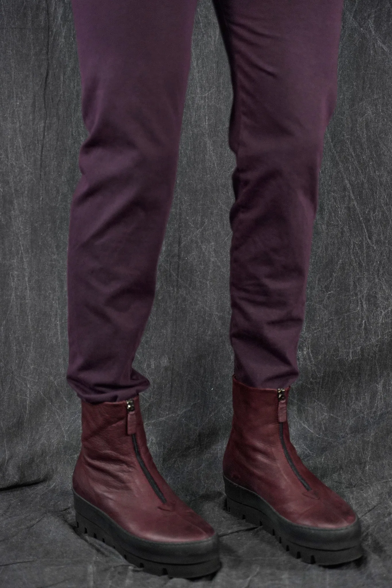 3136 Organic Heavyweight Legging Dulse-U