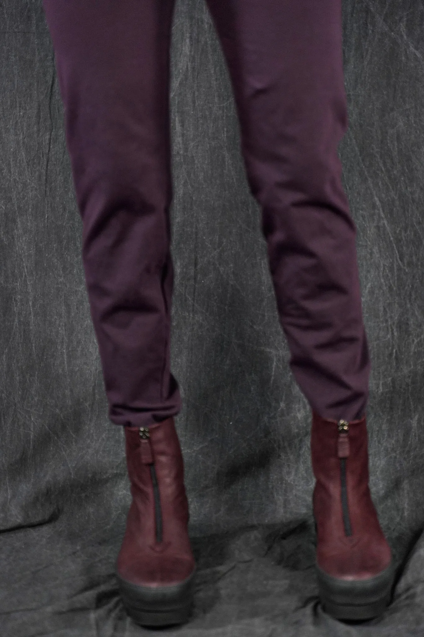 3136 Organic Heavyweight Legging Dulse-U