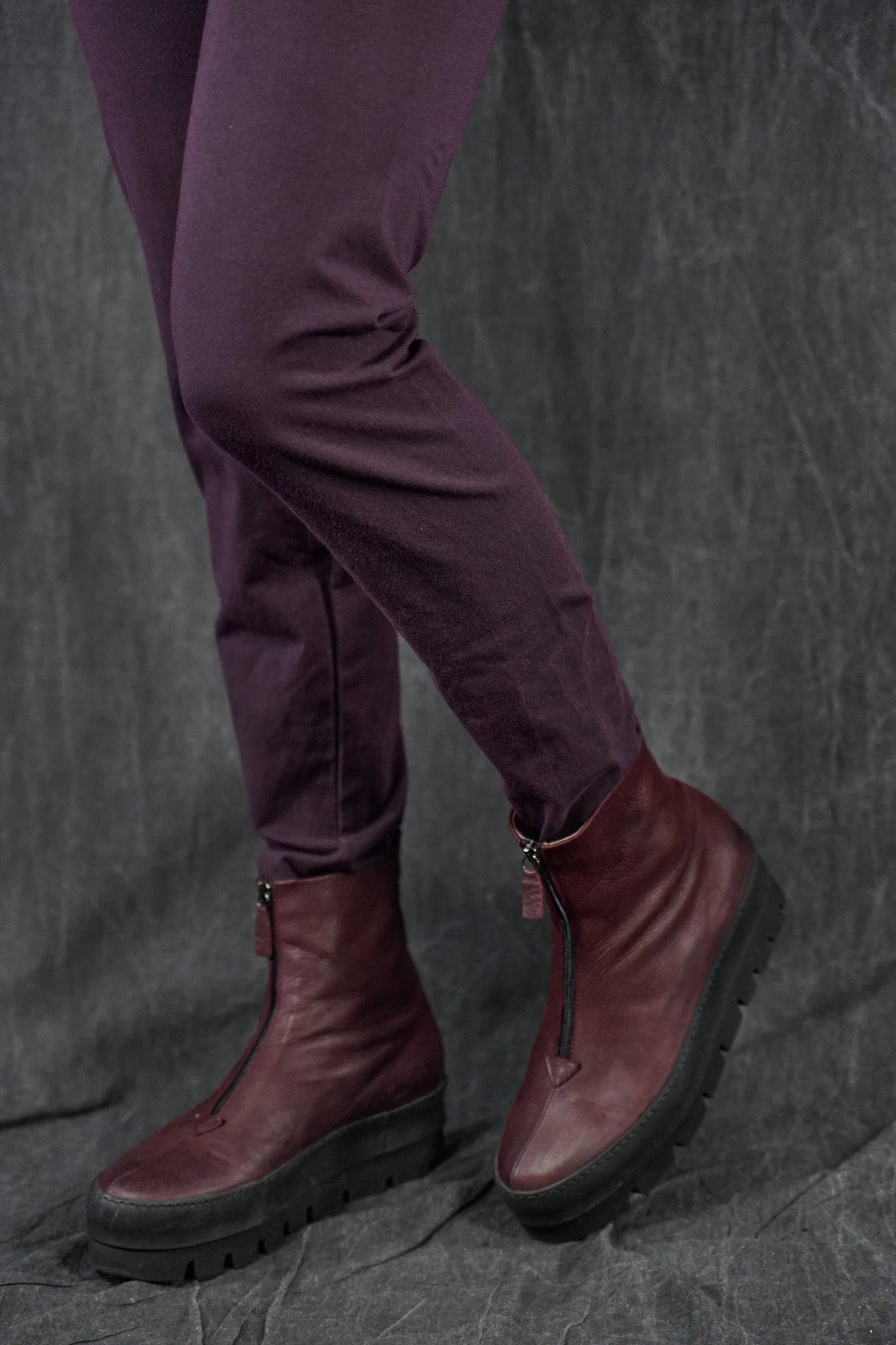 3136 Organic Heavyweight Legging Dulse-U