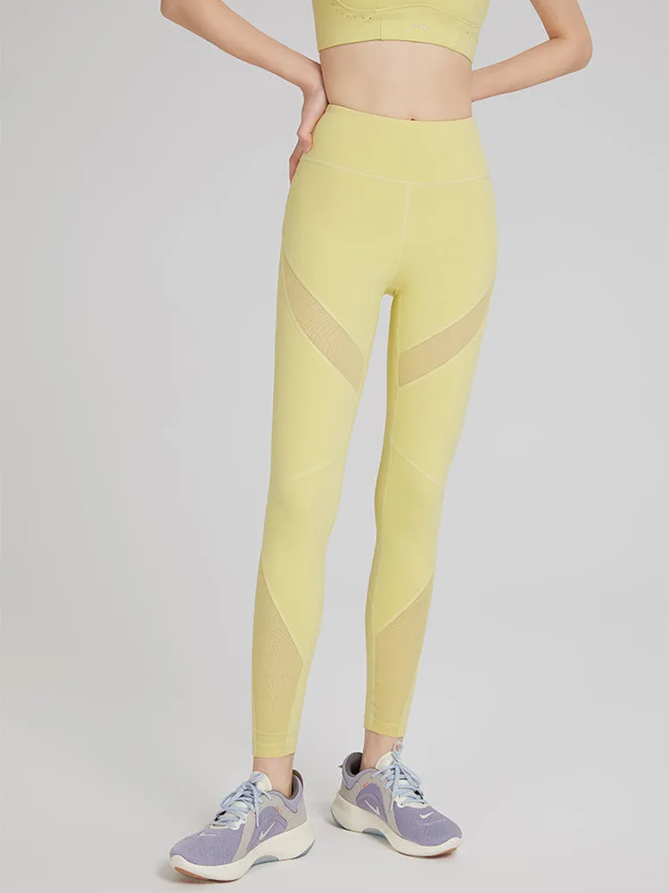 3Dメッシュ入り パンツ レギンス