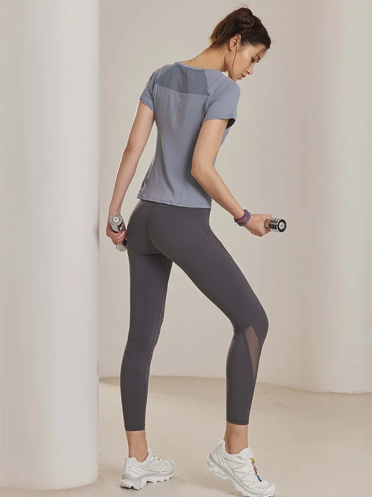 3Dメッシュ入り パンツ レギンス