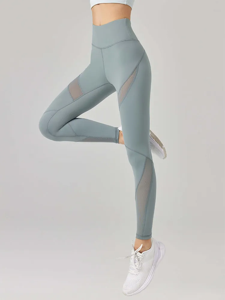 3Dメッシュ入り パンツ レギンス