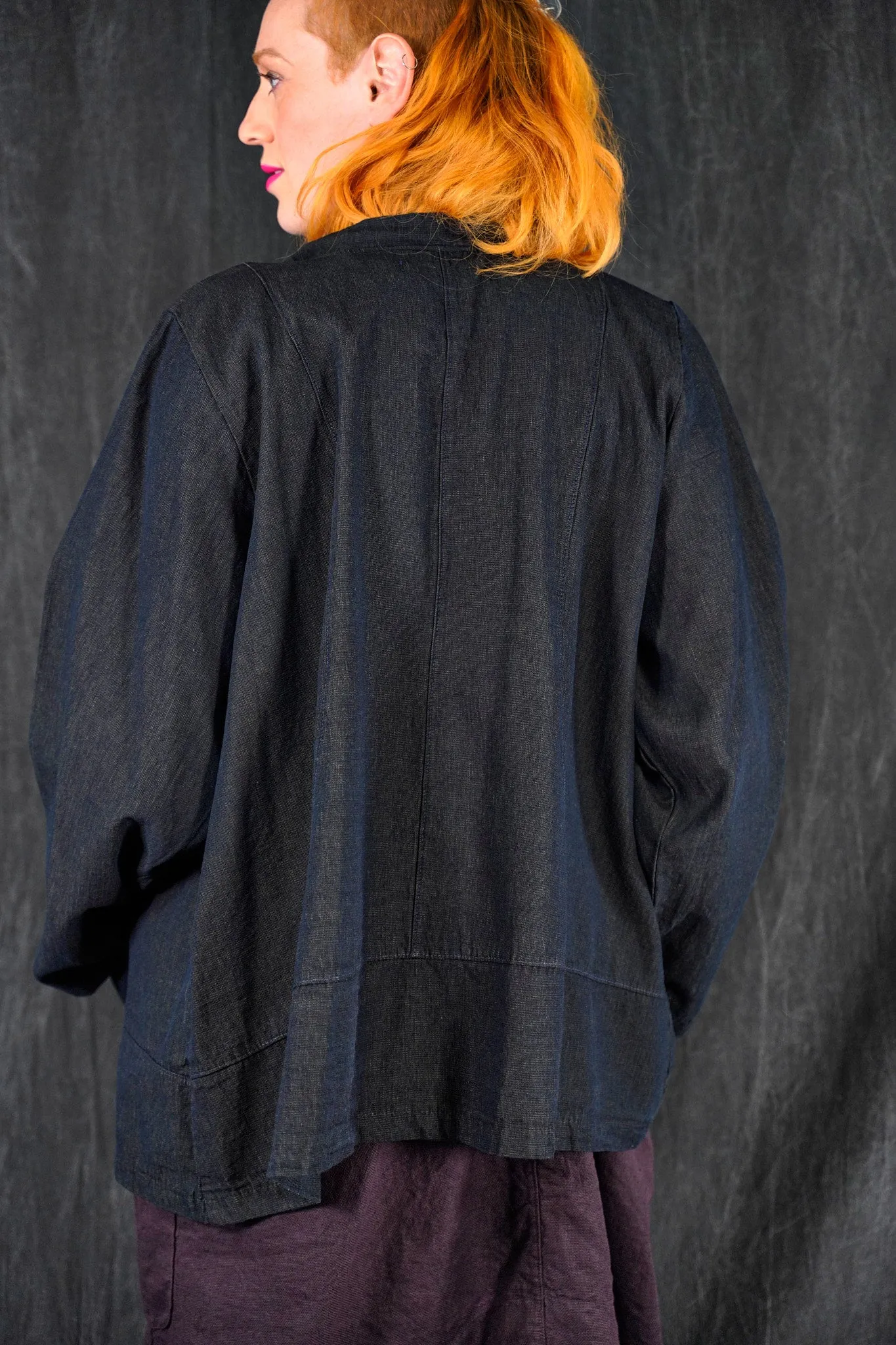 5277 Denim Jacket Black Cargo-U