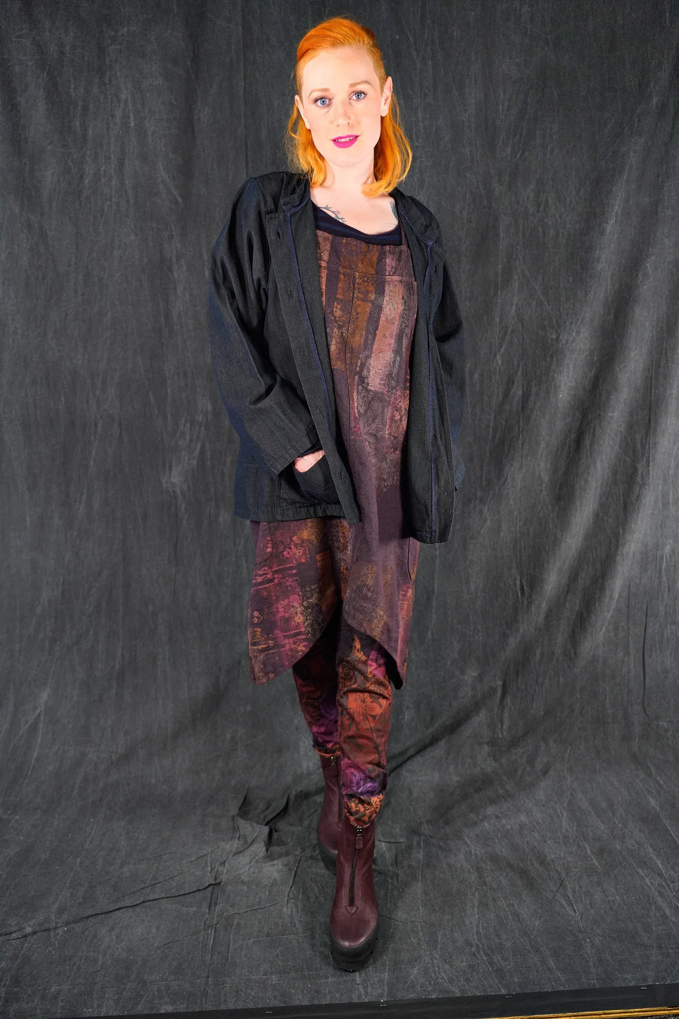5277 Denim Jacket Black Cargo-U