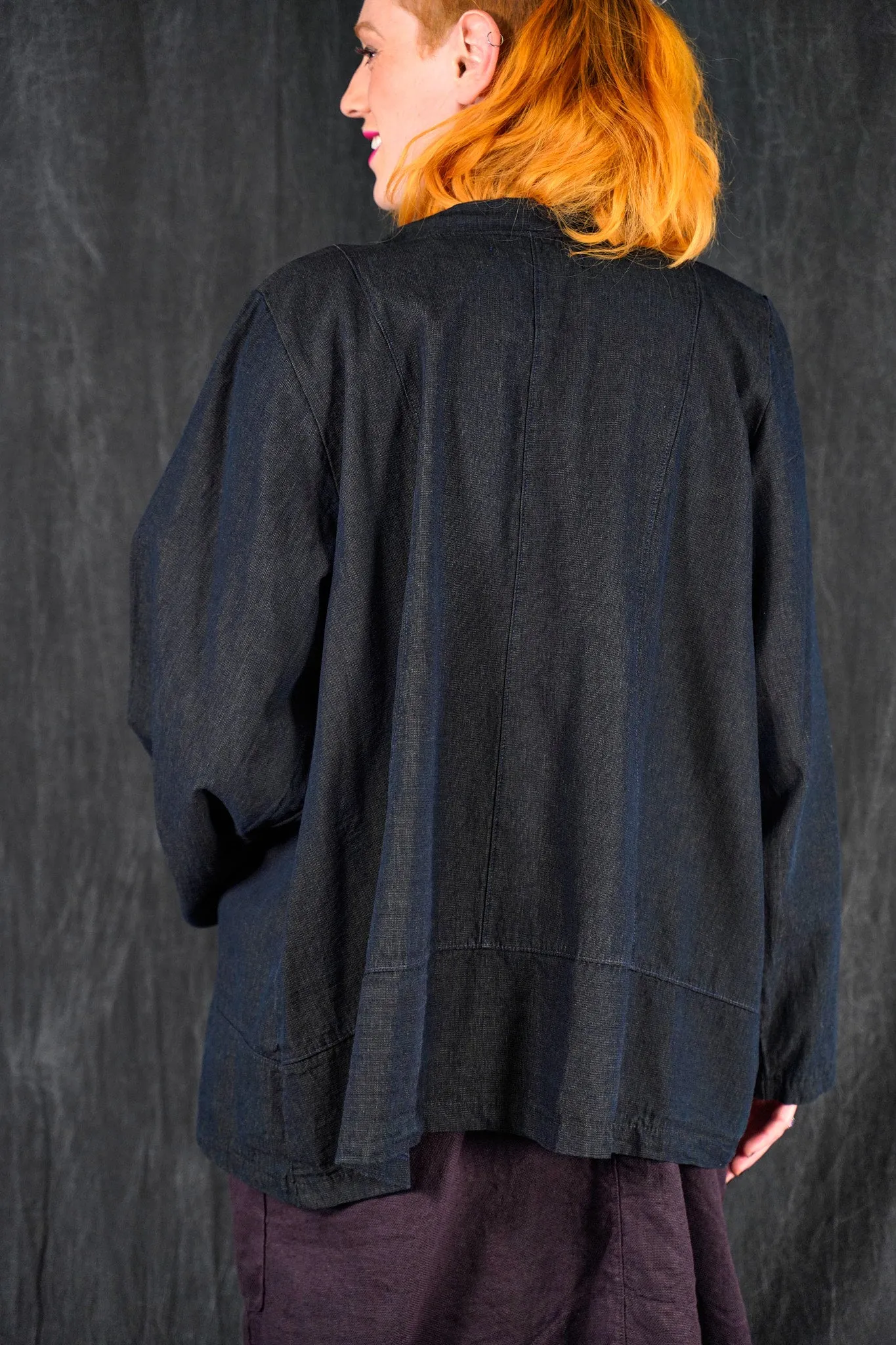 5277 Denim Jacket Black Cargo-U