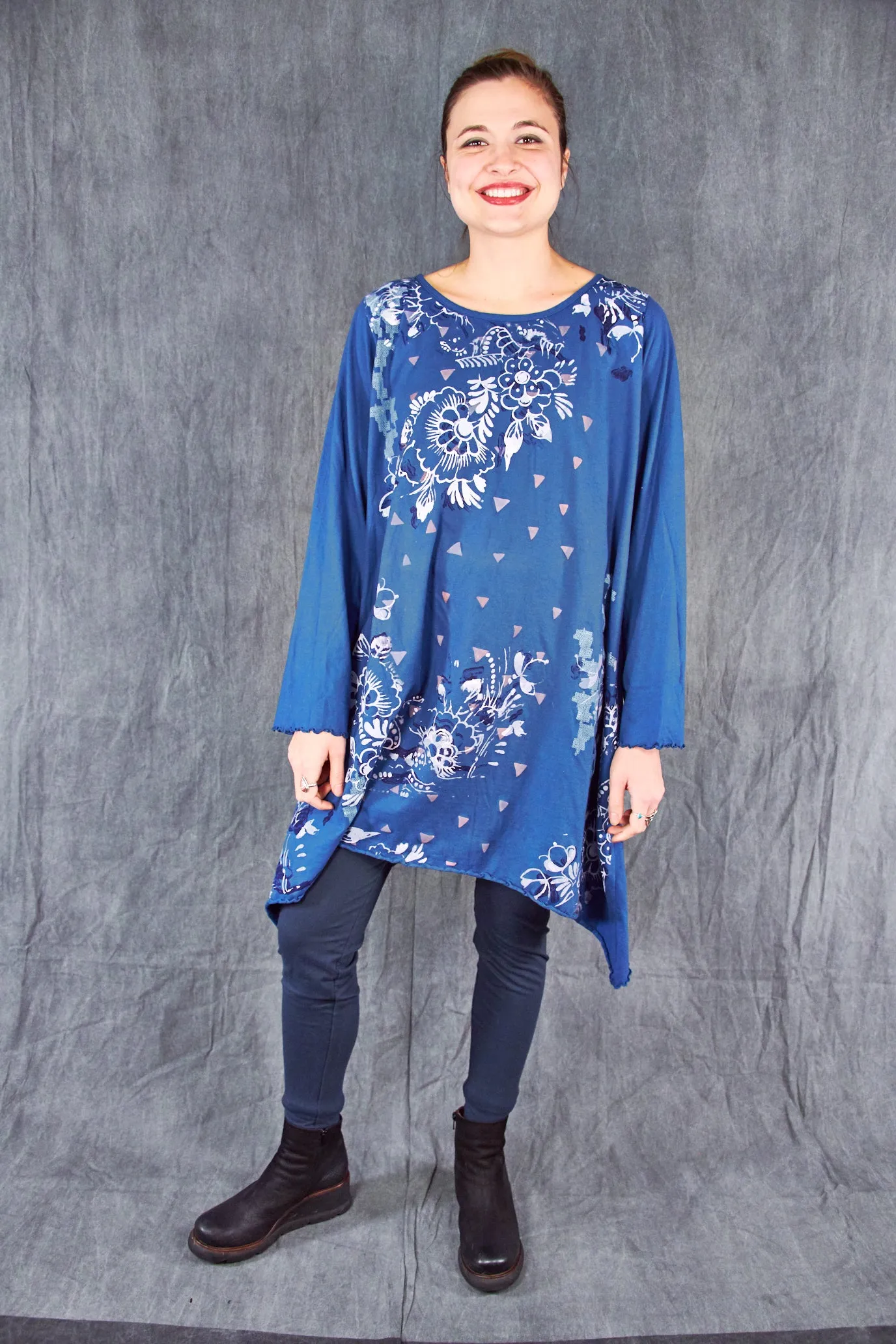 7228 Swing Dress Joy Bird-P