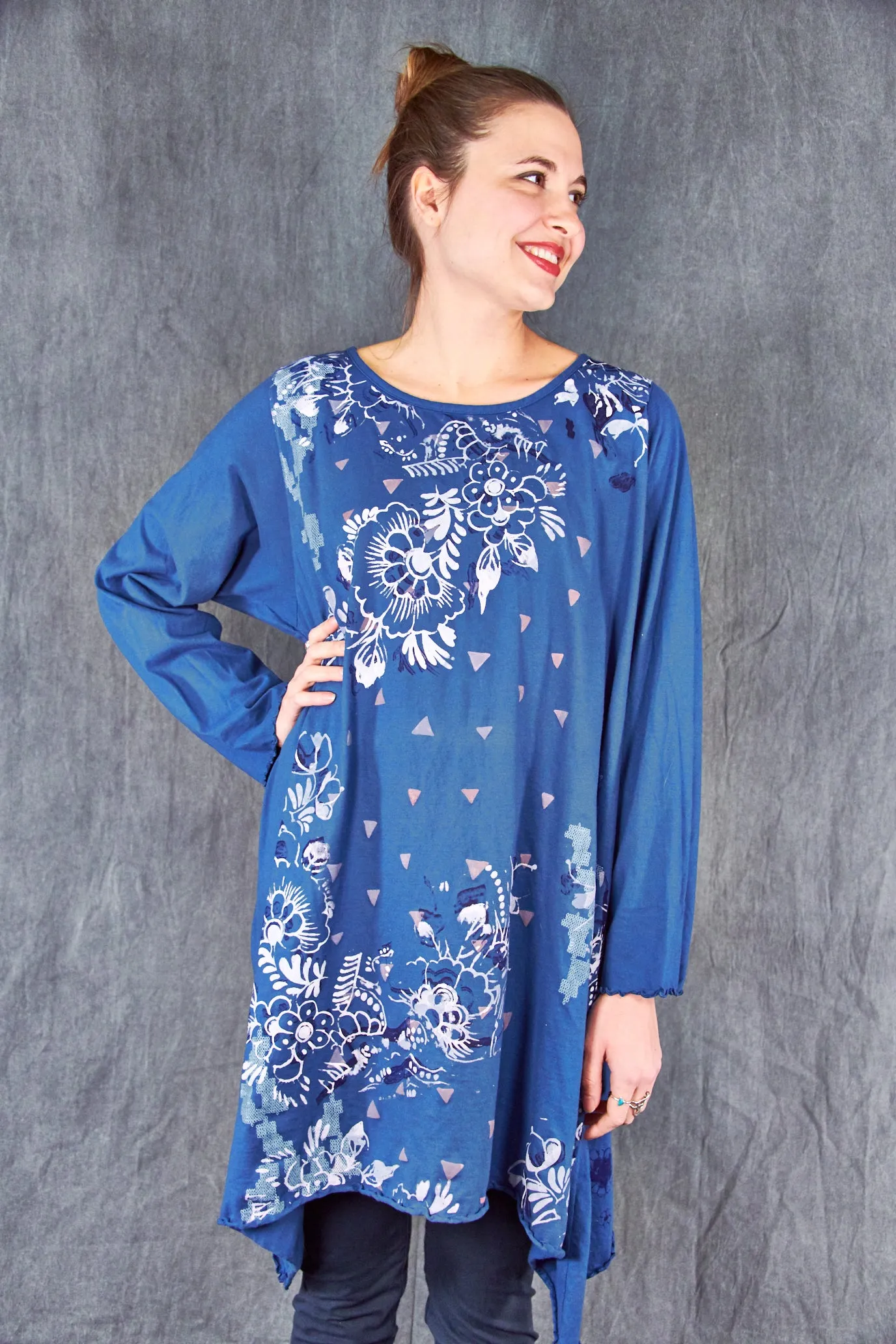 7228 Swing Dress Joy Bird-P