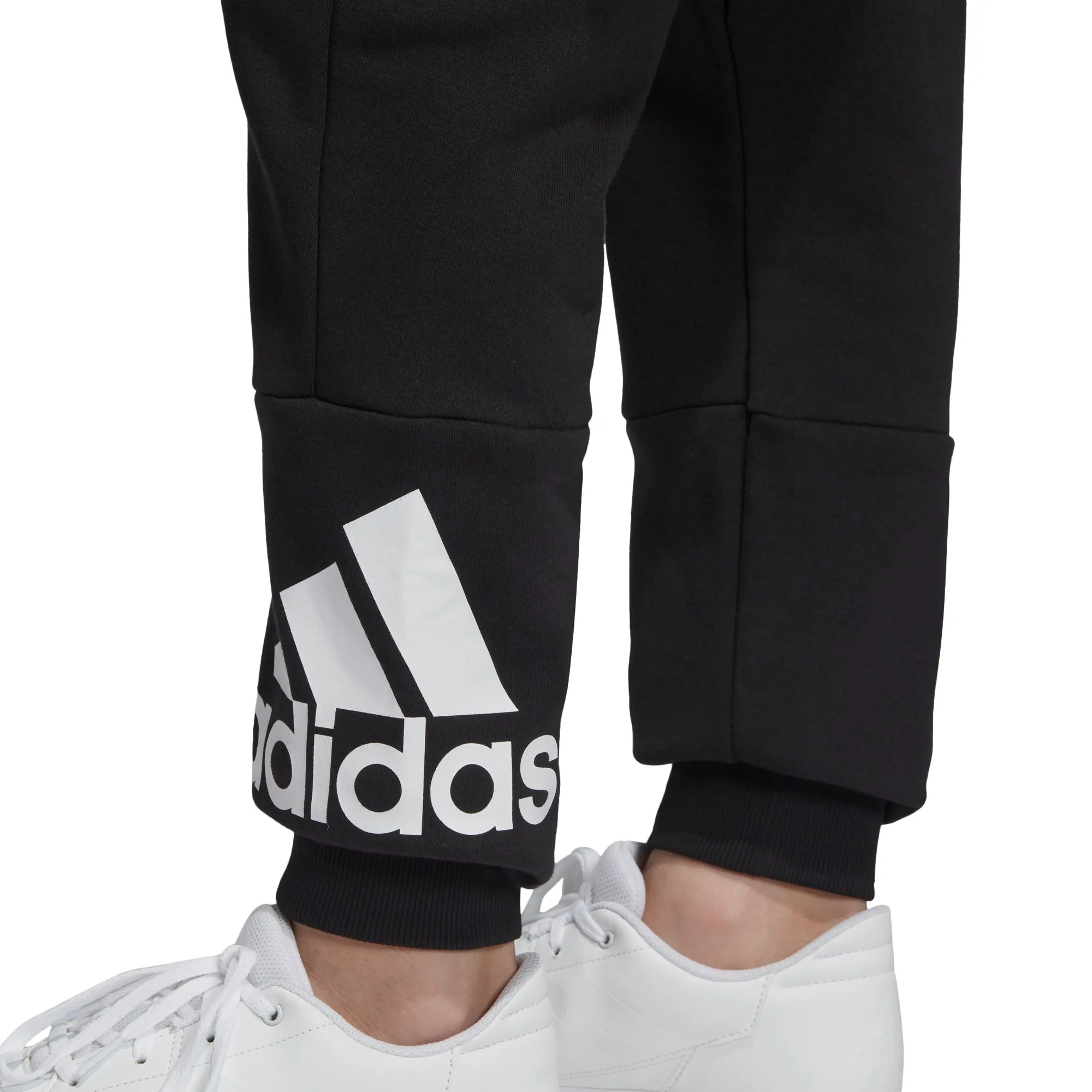 ADIDAS BOYS MH BOS PANTS BLACK/WHITE