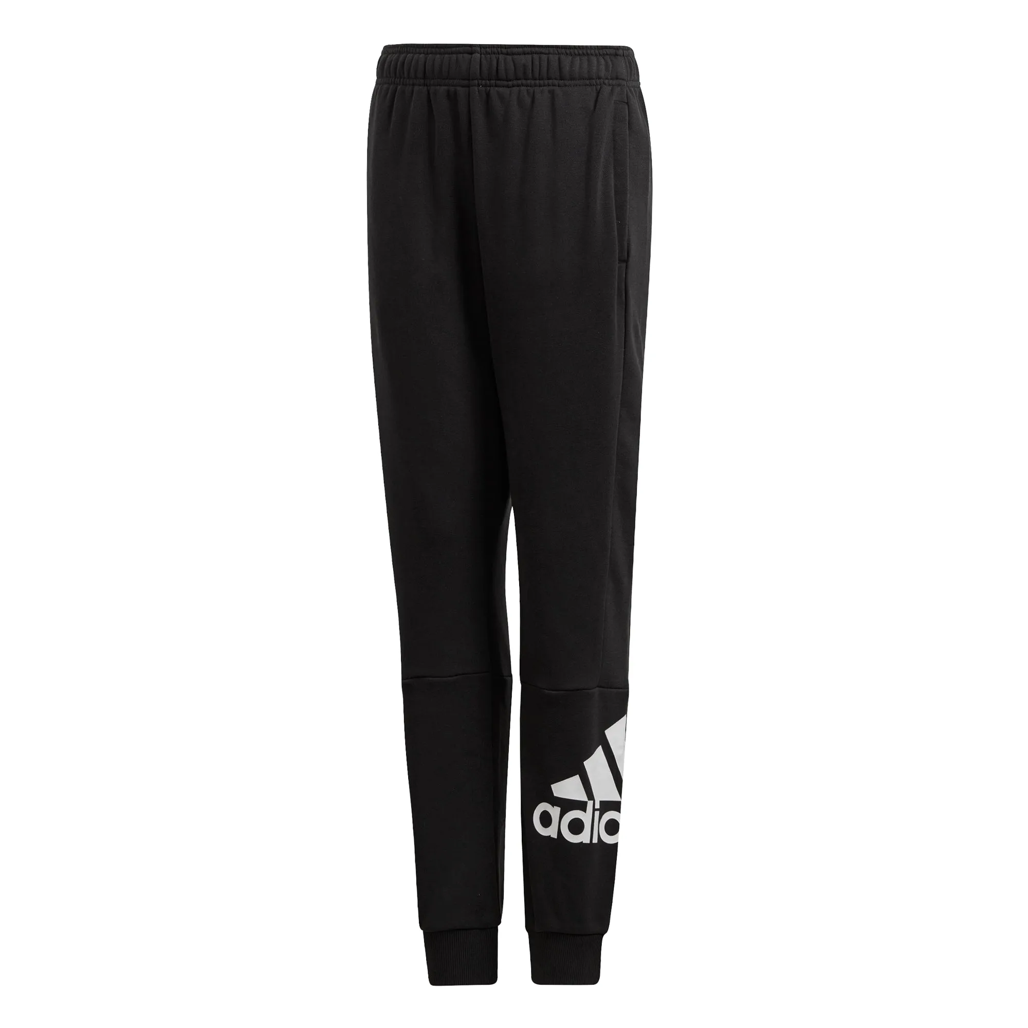 ADIDAS BOYS MH BOS PANTS BLACK/WHITE