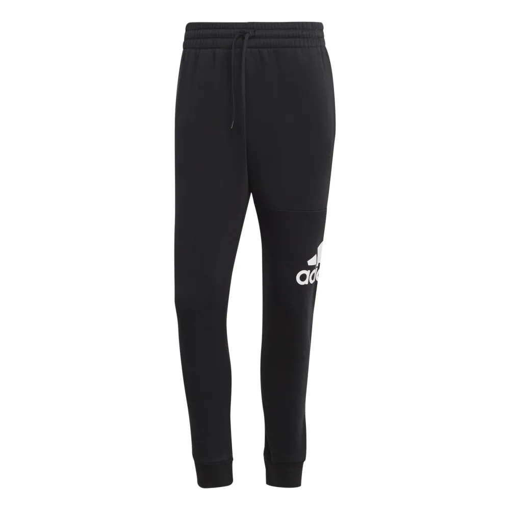 Adidas Mens Fleece Tapered Cuff Pants