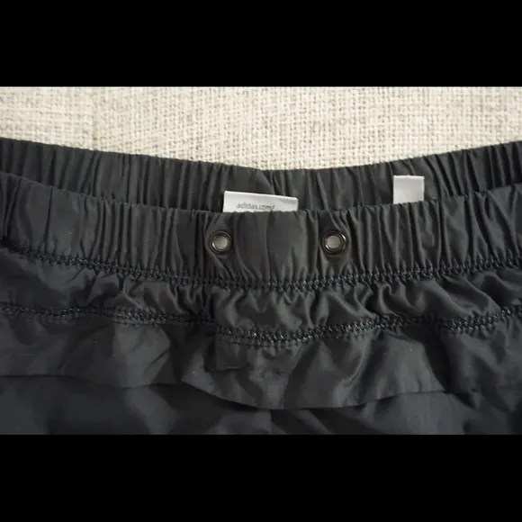 Adidas Stella McCartney Athletic Nylon Running Shorts 2.5&quot; Black Small