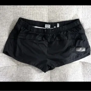 Adidas Stella McCartney Athletic Nylon Running Shorts 2.5&quot; Black Small