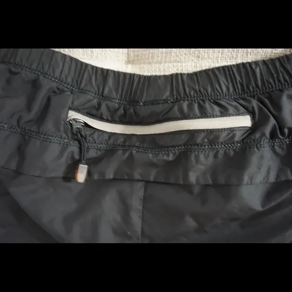 Adidas Stella McCartney Athletic Nylon Running Shorts 2.5&quot; Black Small