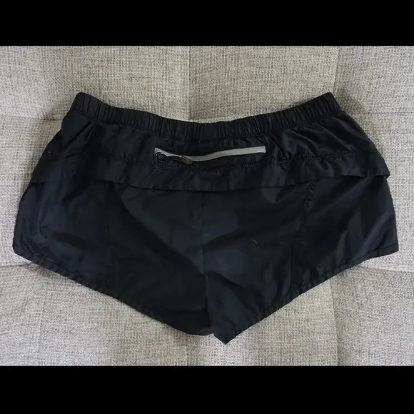 Adidas Stella McCartney Athletic Nylon Running Shorts 2.5&quot; Black Small