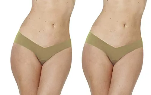 Alessandra B 2 Pack Camel Toe Cover Thong - M7711-2