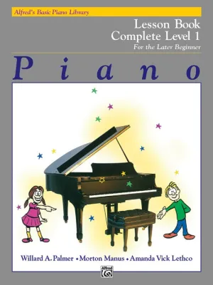 Alfred's Basic Piano Library, Lesson Book Complete Level 1 (1A/1B)