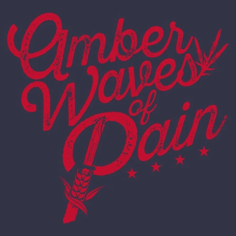 Amber Waves T-Shirt - Midnight Navy