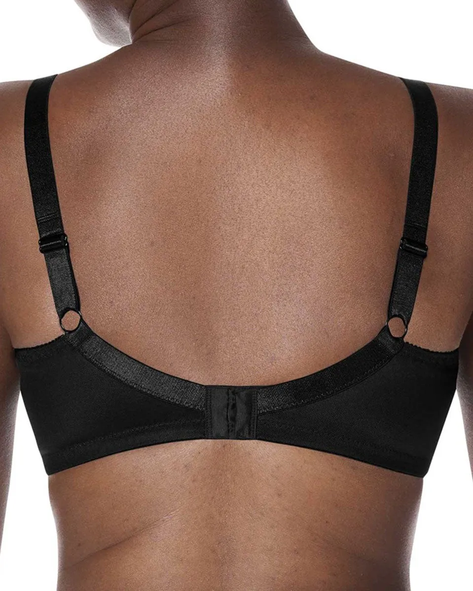 Amoena Nancy Wire-Free Bra - Black