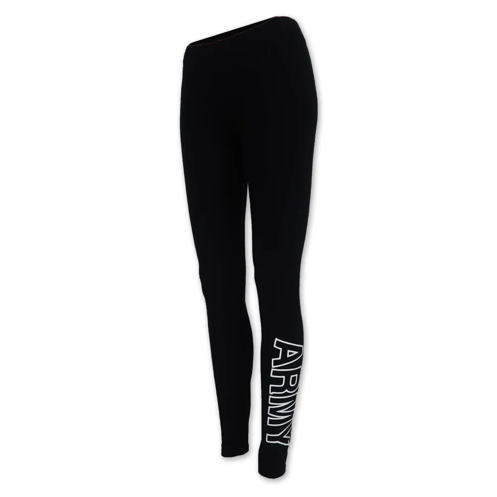 Army Ladies Love 'Em Longer Leggings (Black)