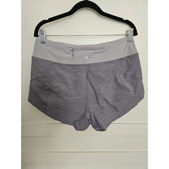 ATHLETA RUN WITH IT TEXTURED 3.5&quot; LINED RUNNING SHORTS