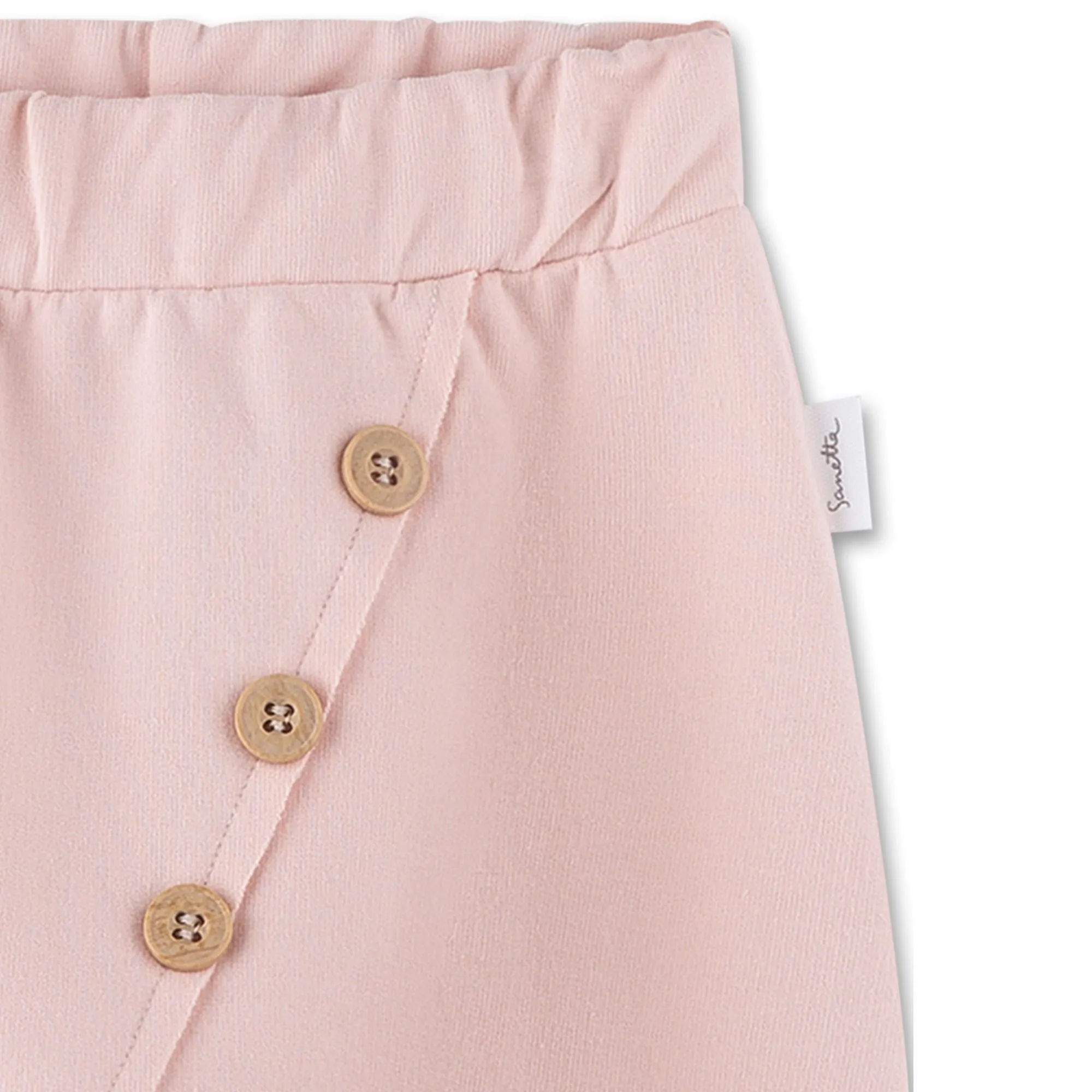 Baby Hose mit schräger Knopfleiste aus Bio-Baumwolle GOTS