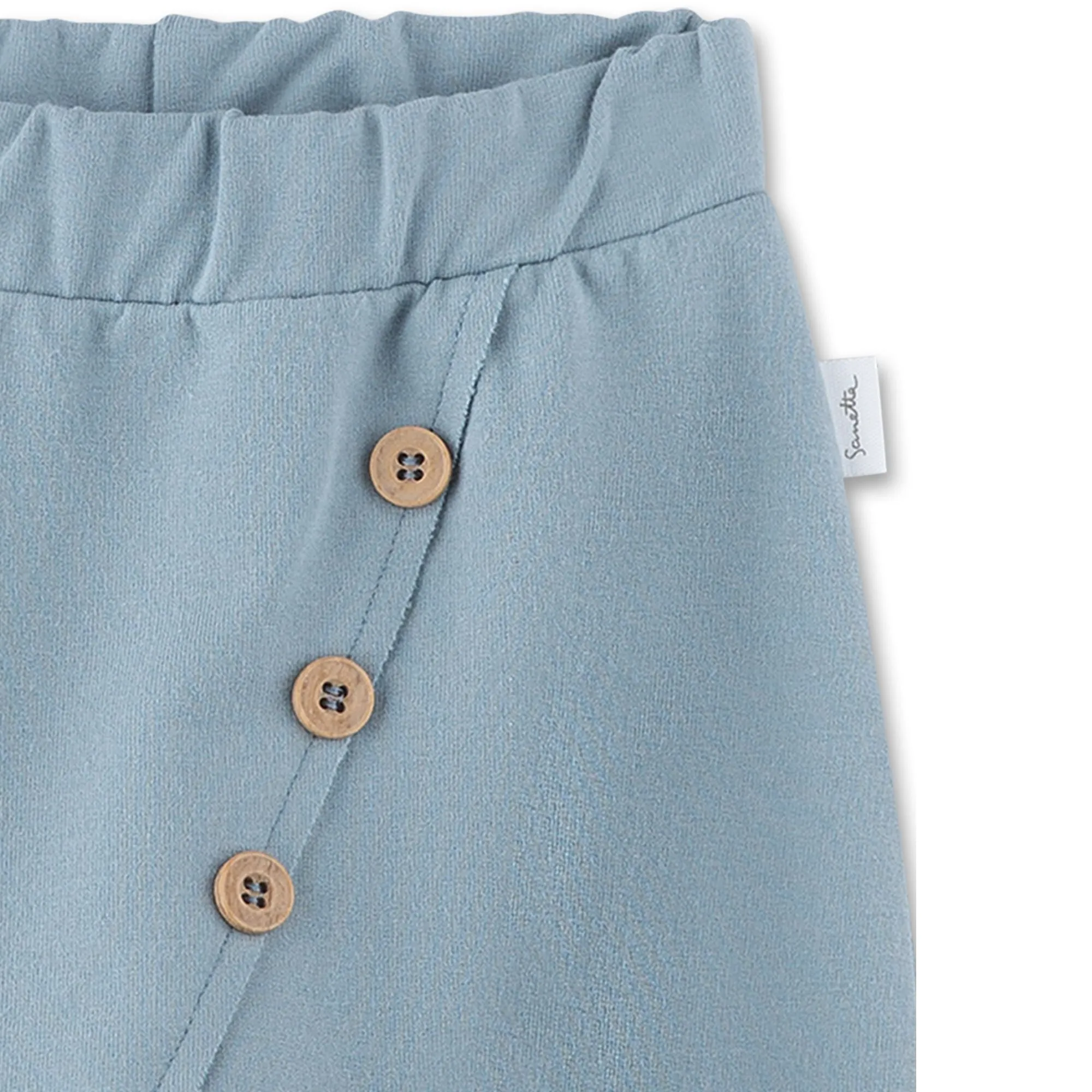 Baby Hose mit schräger Knopfleiste aus Bio-Baumwolle GOTS