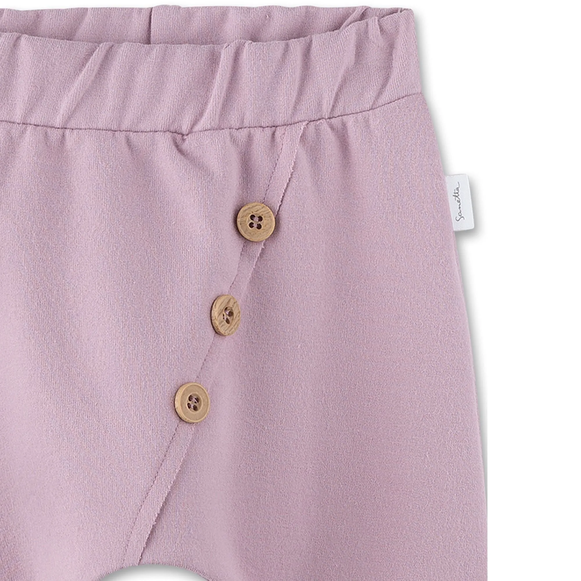 Baby Hose mit schräger Knopfleiste aus Bio-Baumwolle GOTS