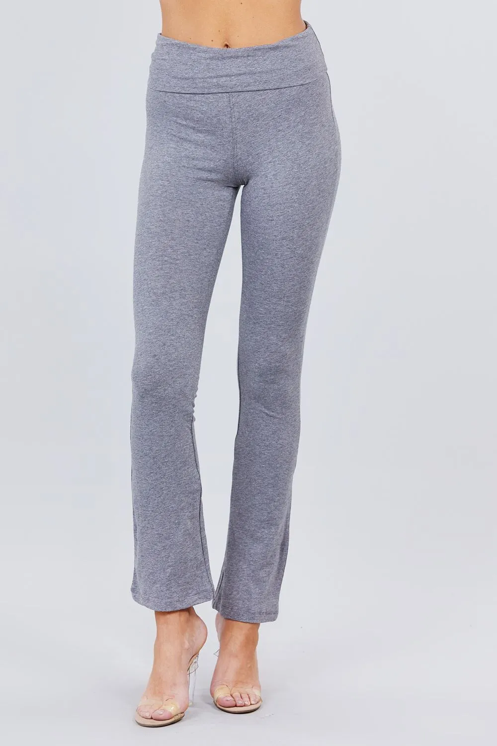 Banded Waist Yoga Pants