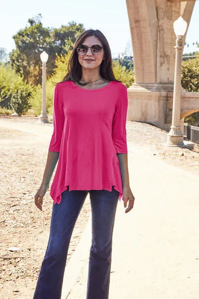 Basic Bae Round Neck Pocketed T-Shirt