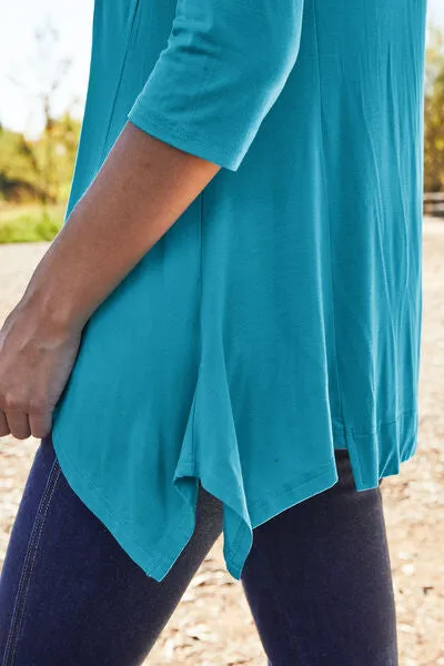 Basic Bae Round Neck Pocketed T-Shirt