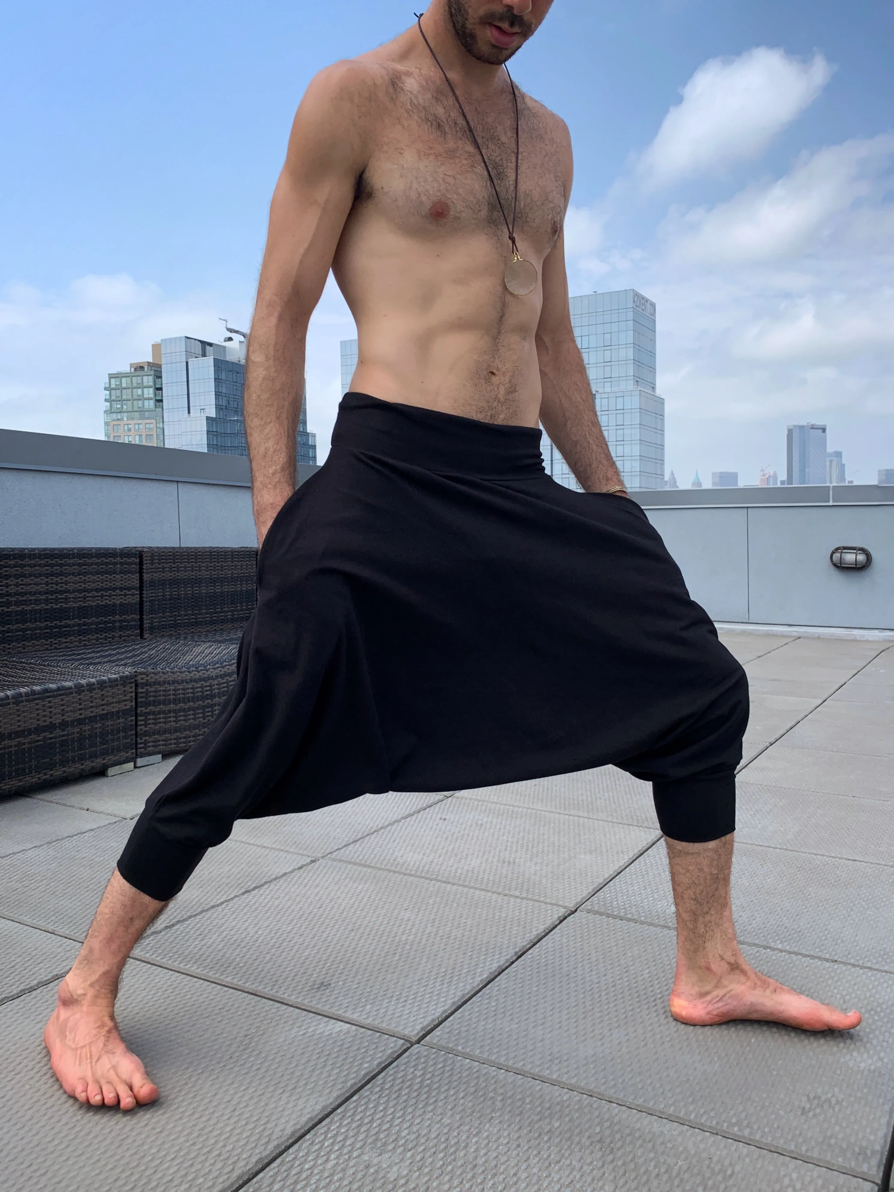 Basic Black | Yoga Pants | Him