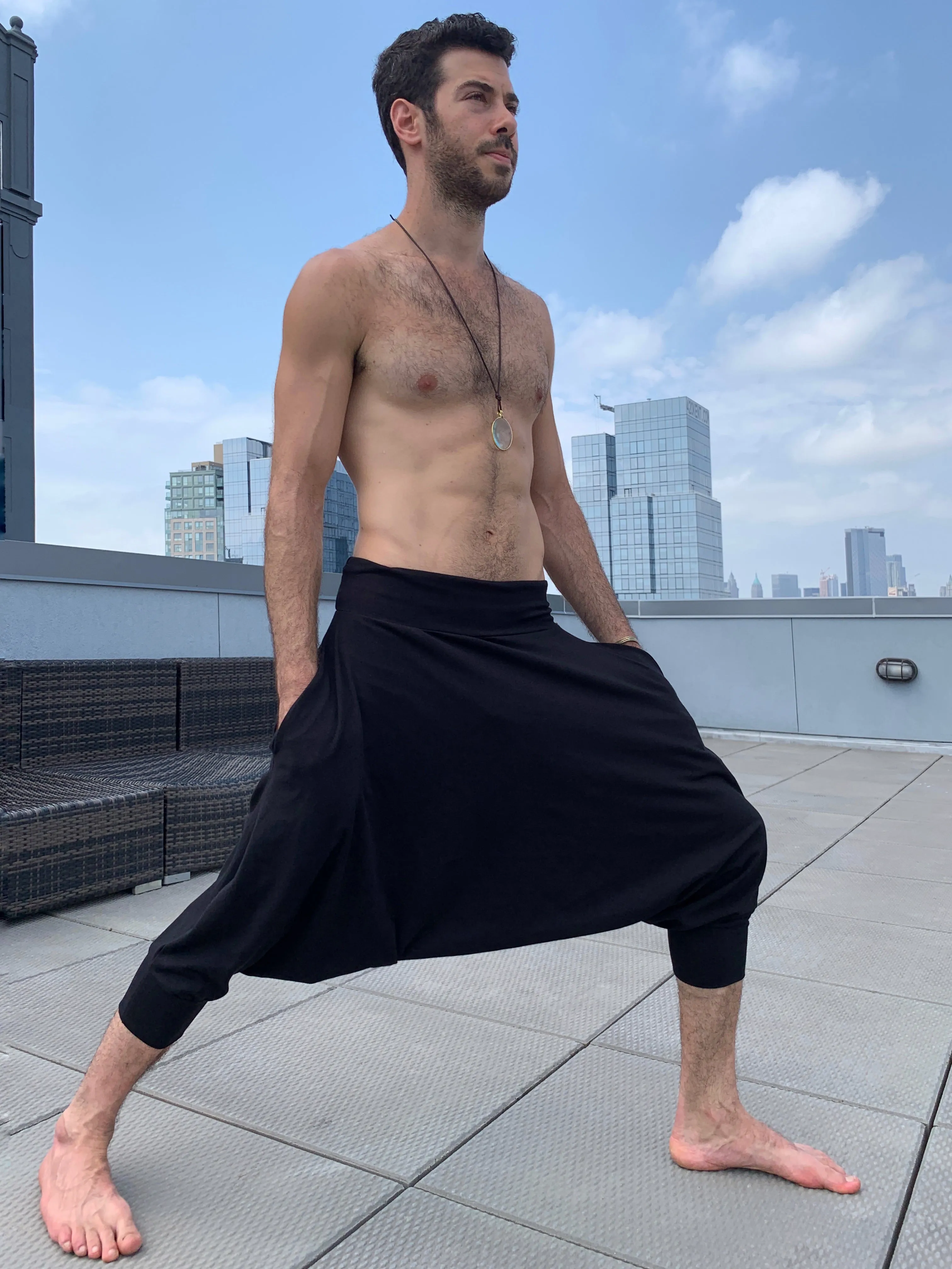 Basic Black | Yoga Pants | Him