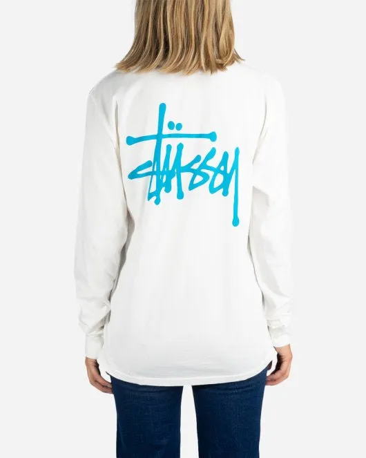 Basic Stüssy Pig. Dyed Ls Tee - Natural