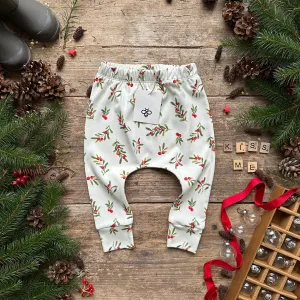 Berry Christmas Harem Leggings | Ready To Post