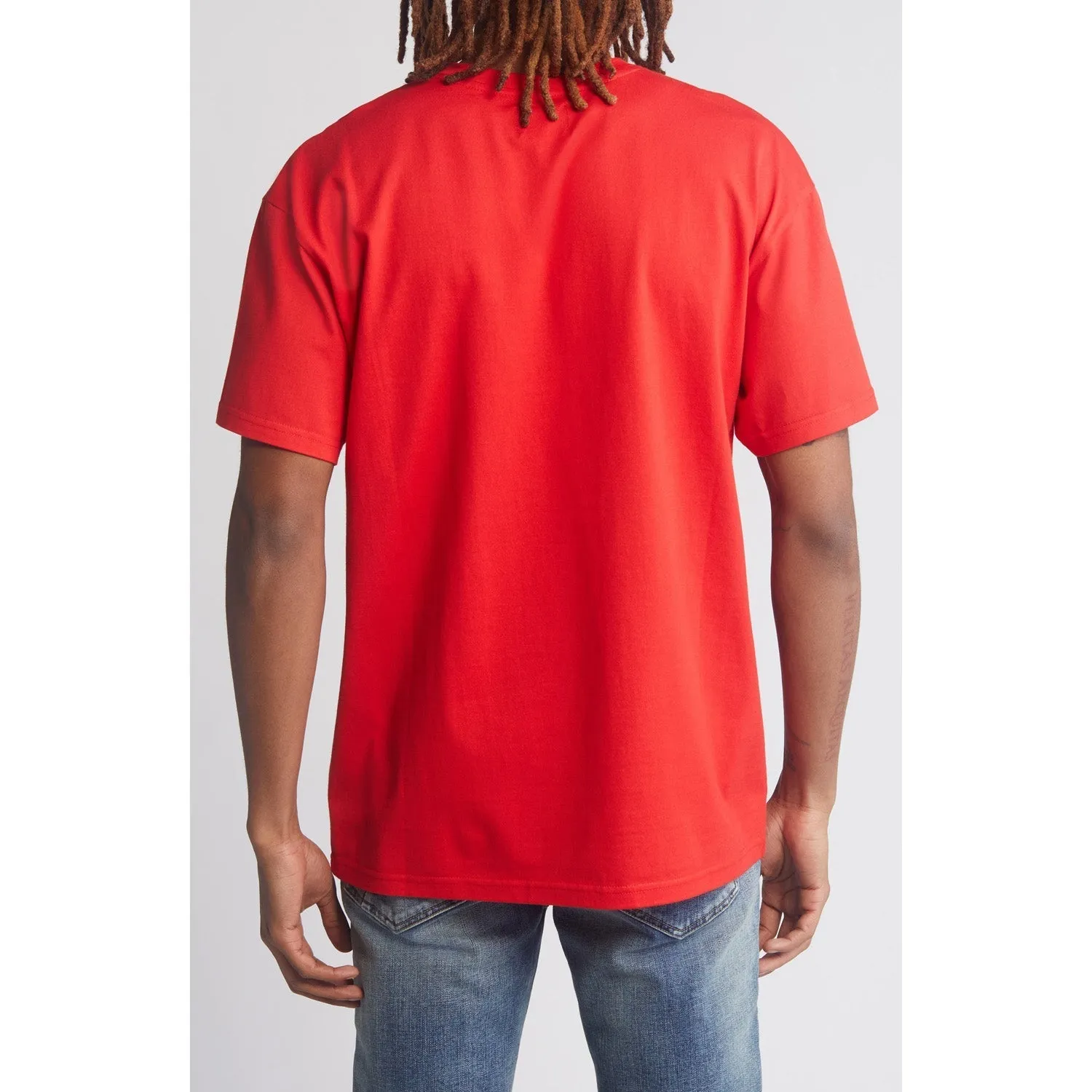 Billionaire Boys Club Men BB Small Arch SS Knit Tees Poppy Red