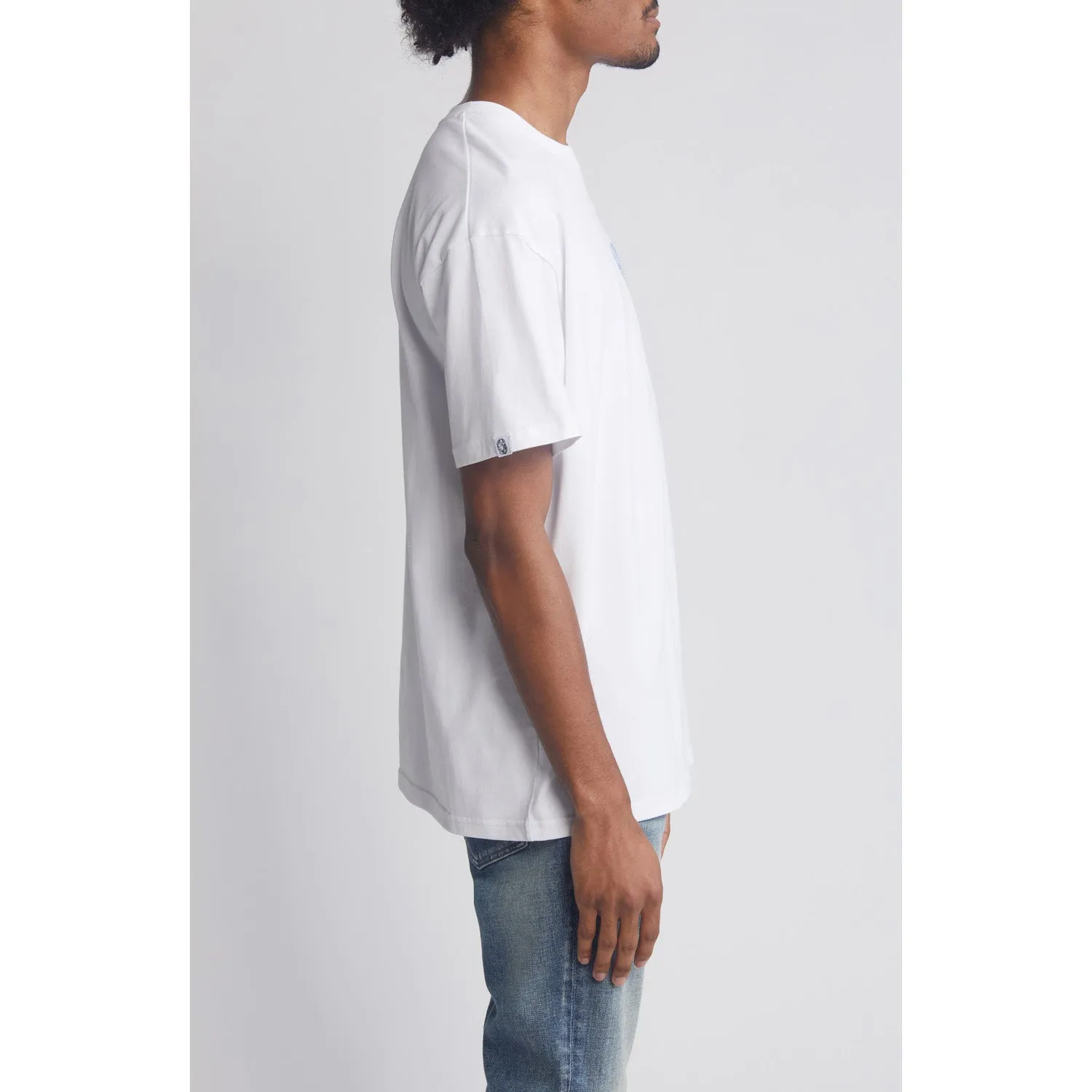 Billionaire Boys Club Men BB Small Arch SS Knit Tees White