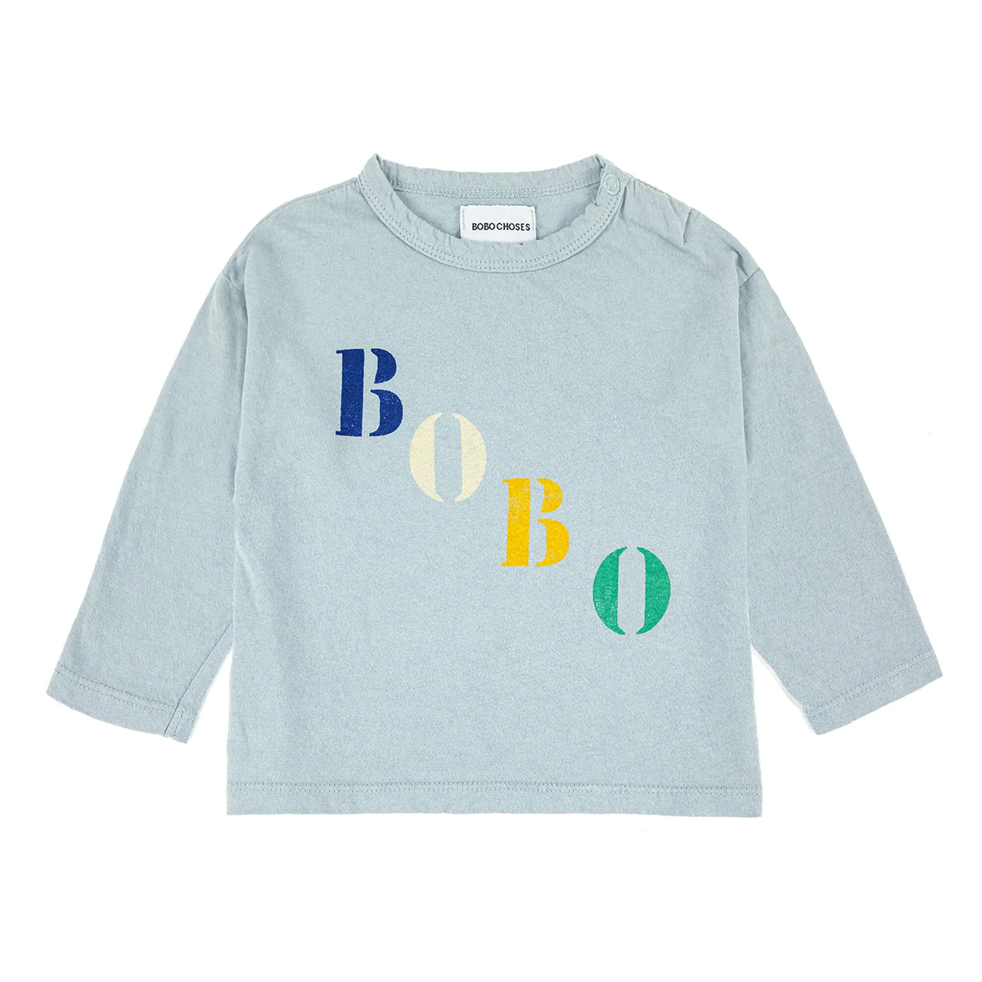 BOBO Diagonal Long Sleeve T-Shirt aus 100% Bio-Baumwolle