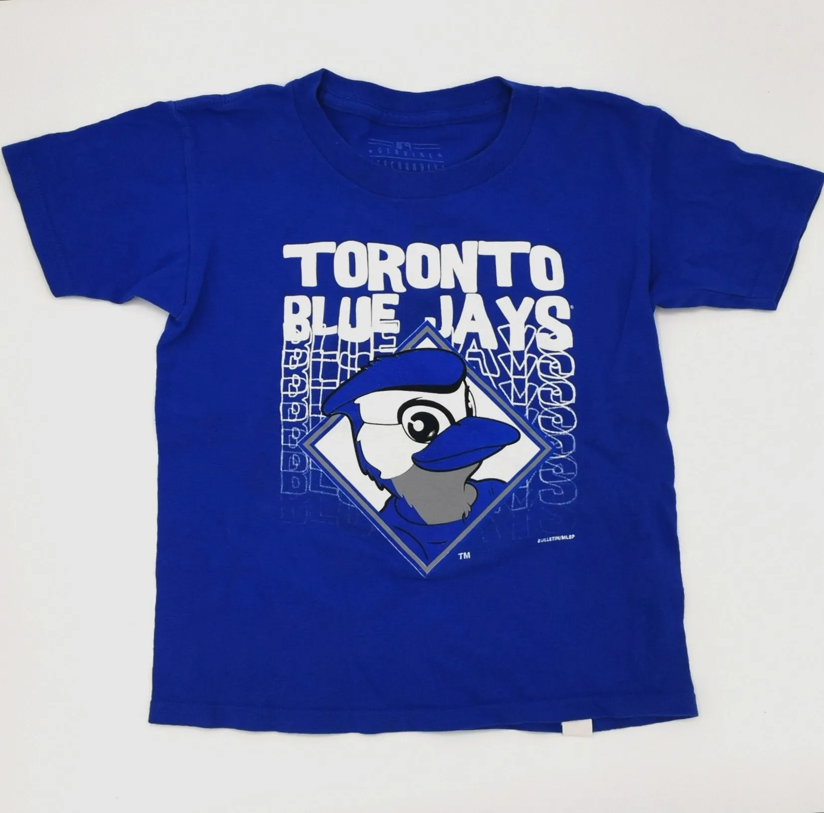 BOY SIZE 2 YEARS - TORONTO BLUE JAYS, Cotton T-shirt EUC B49