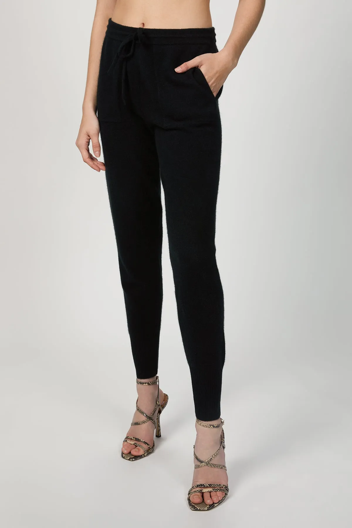 BRUSHED CASHMERE JOGGERS