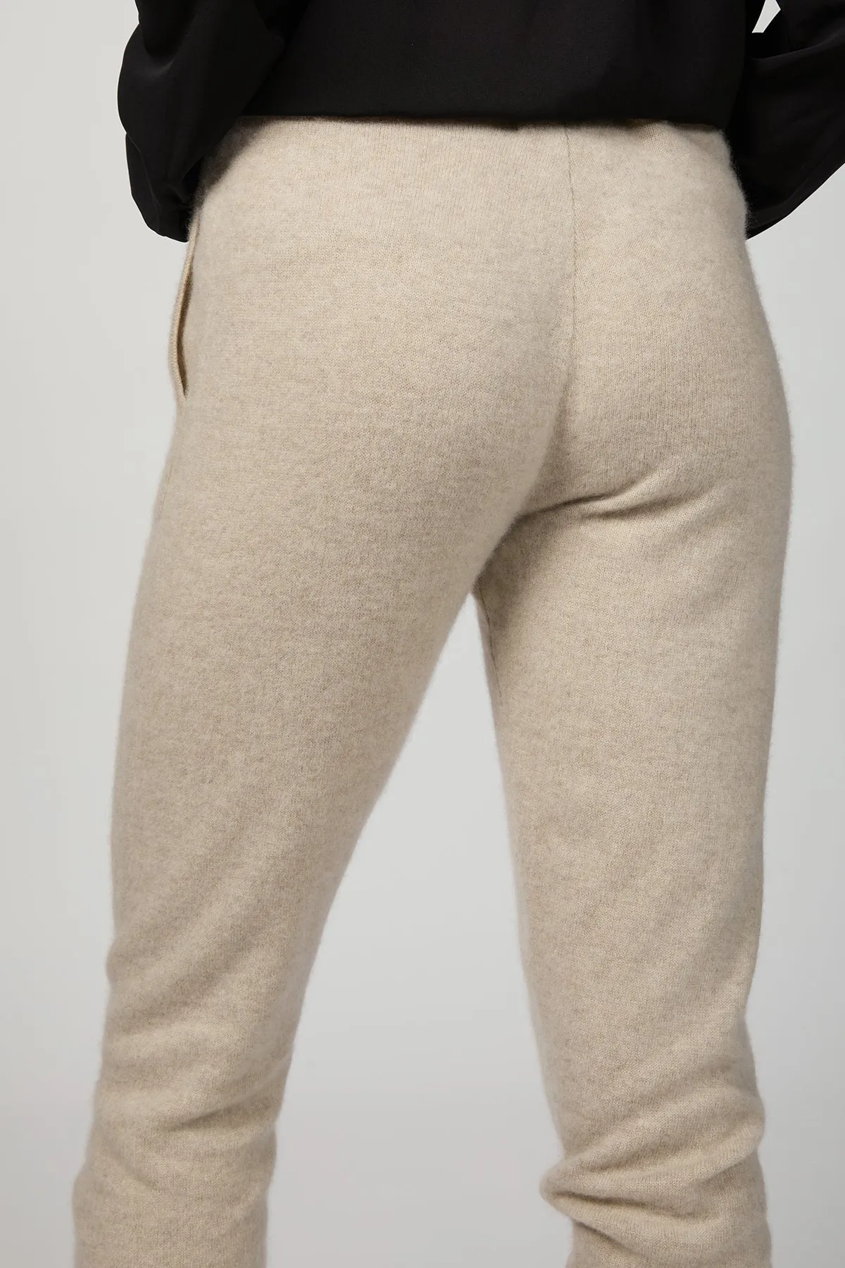 BRUSHED CASHMERE JOGGERS