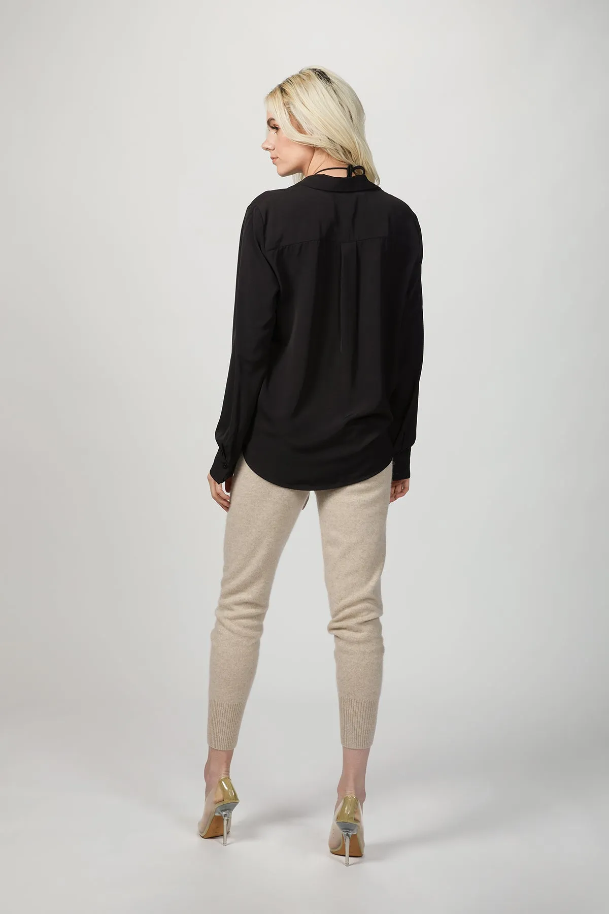 BRUSHED CASHMERE JOGGERS
