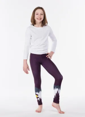 Burgundy Native Kids Pants