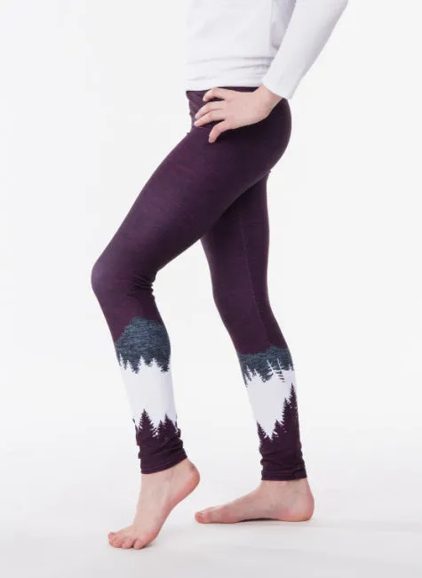 Burgundy Native Kids Pants