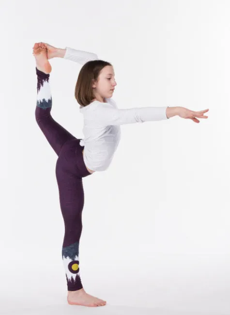 Burgundy Native Kids Pants