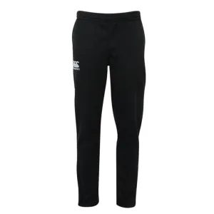 Canterbury Kids Stretch Tapered Poly Knit Pants - Black