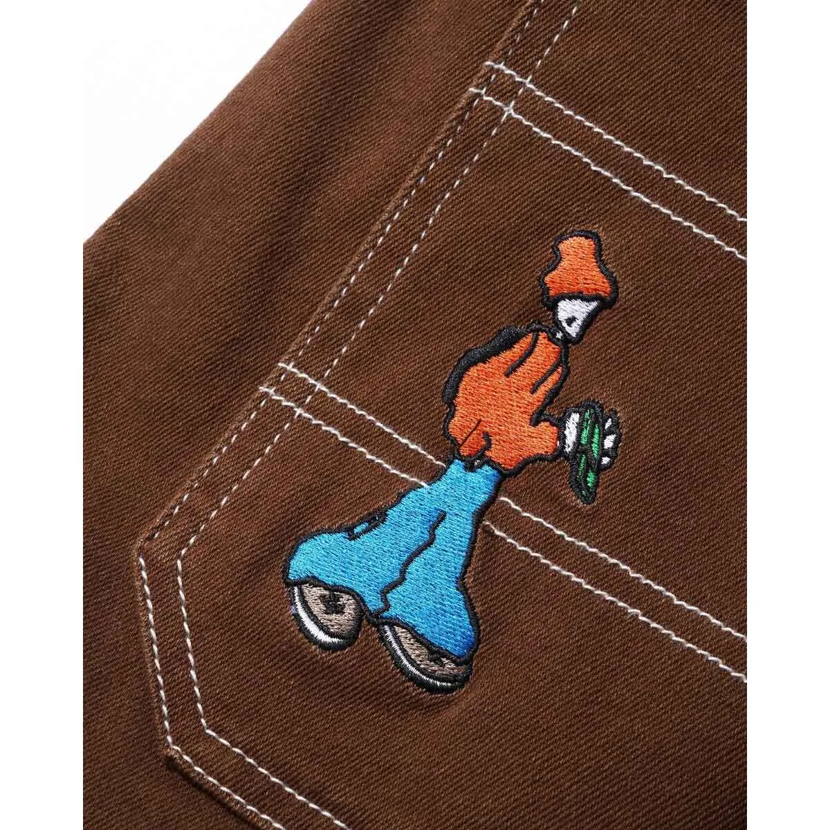 Cash Only - Aleka Cargo Jeans Brown