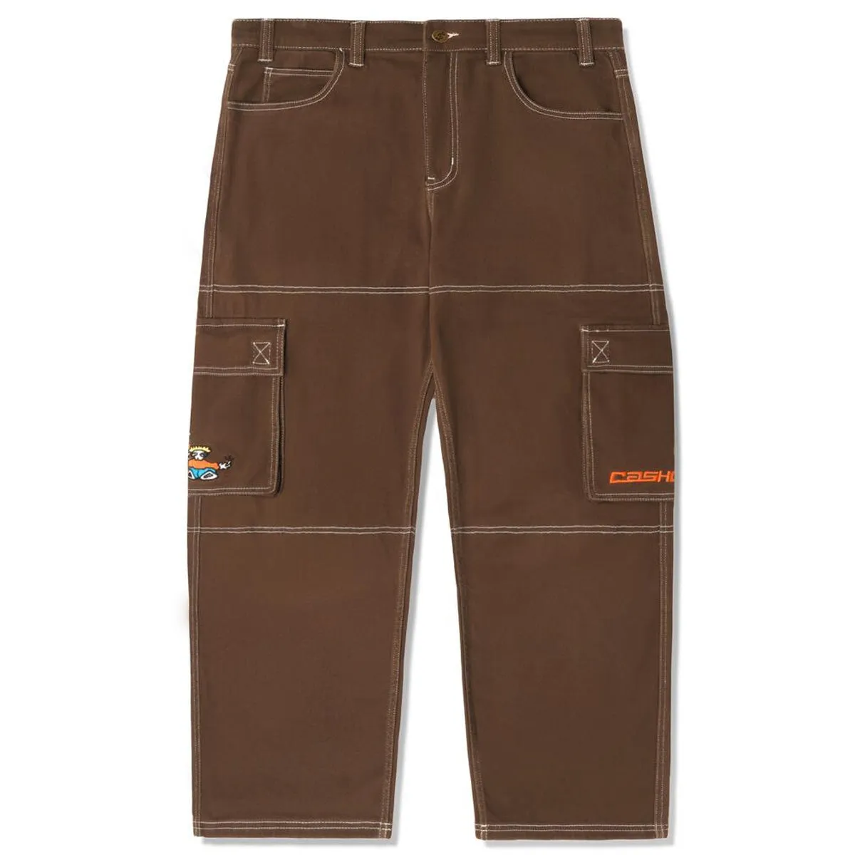 Cash Only - Aleka Cargo Jeans Brown
