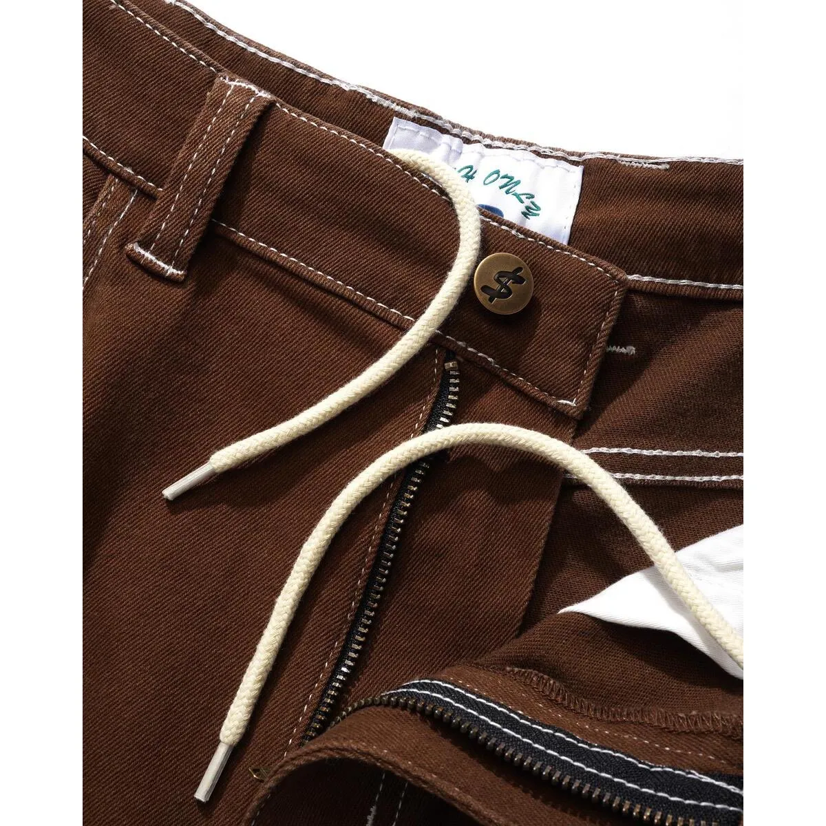 Cash Only - Aleka Cargo Jeans Brown